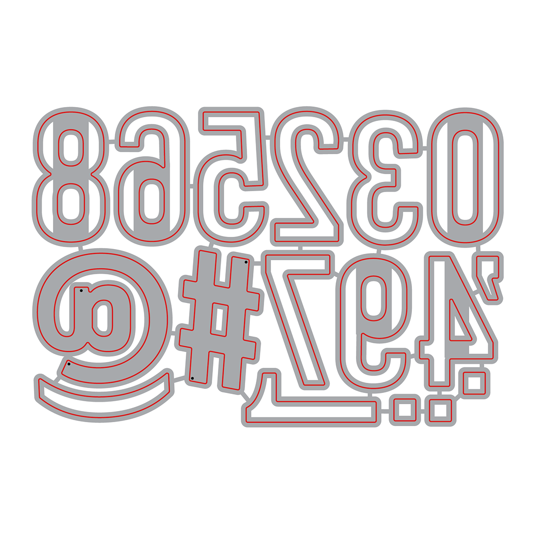 Bee Bold Numeric - Honey Cuts Bee Bold Numeric - Honey Cuts