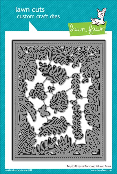 Tropical Leaves Backdrop - Lawn Cuts Tropical Leaves Backdrop - Lawn Cuts