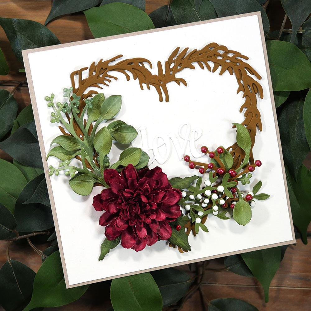 Heart Grapevine Wreath - Garden Notes