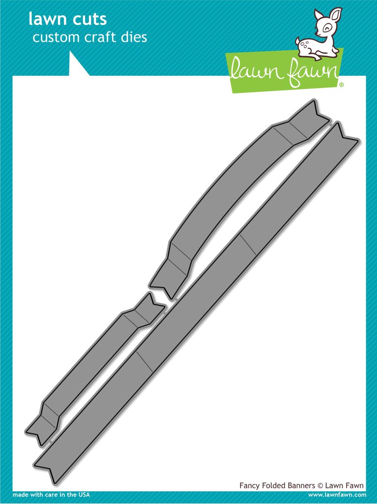 Fancy Folded Banners- lawn cuts Fancy Folded Banners- lawn cuts