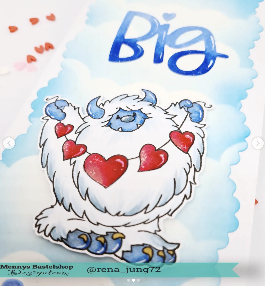 B I G H U G S mit Whimsy Stamps