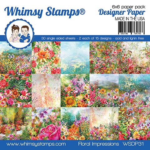 Floral Impressions - 6x6 Designer Paper