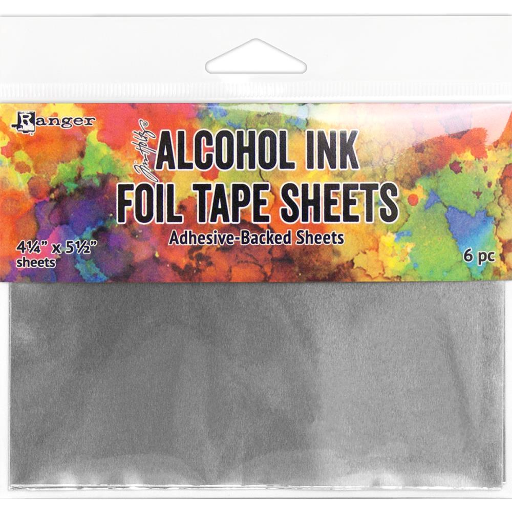 Alcohol Ink Foil Tape Sheets - 4.25"X5.5" - Tim Holtz Alcohol Ink Foil Tape Sheets - 4.25"X5.5" - Tim Holtz