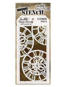 Clockwork - Tim Holtz Layering Stencil