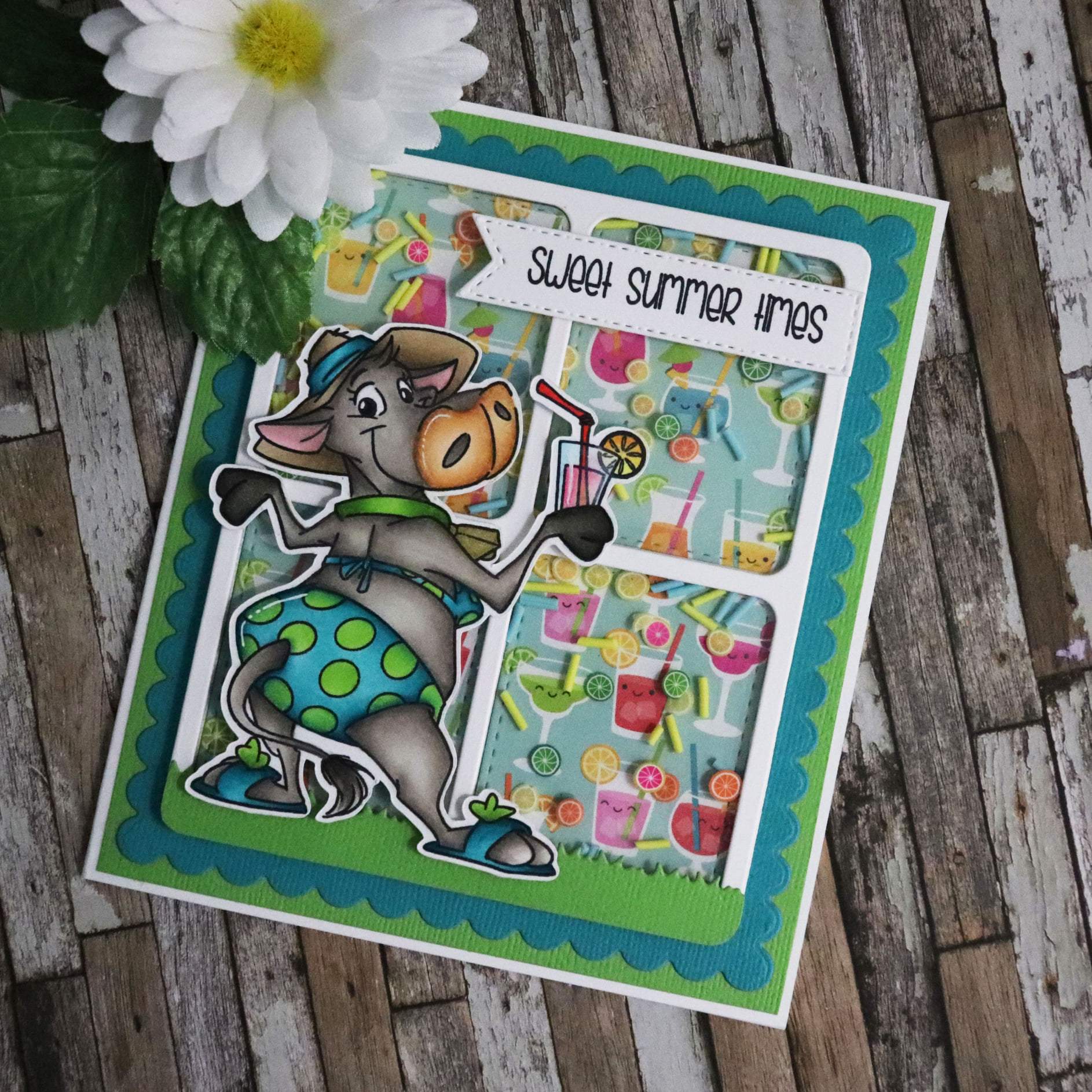 Scalloped Card Base - Metal Die Scalloped Card Base - Metal Die