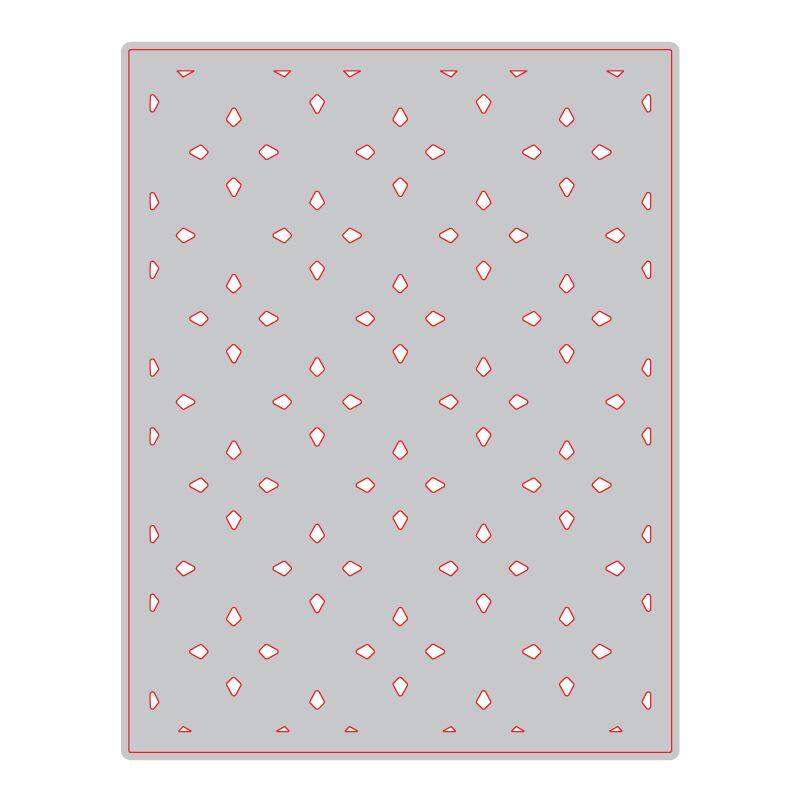 Winter Prism Cover Plate - Base - Honey Cuts