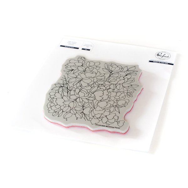 Blushing Floral - Cling Stamp