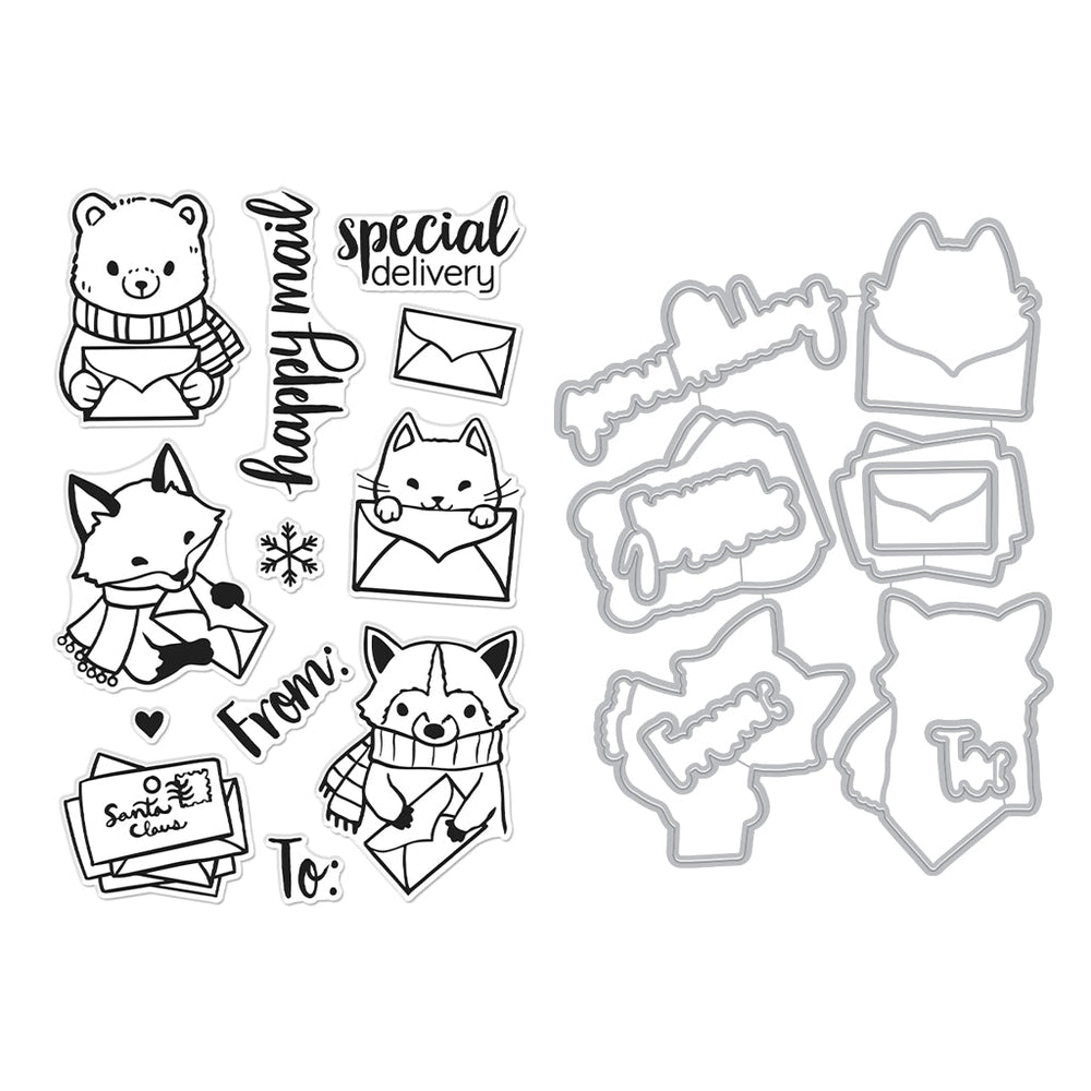 Winter Mail Critters Bundle