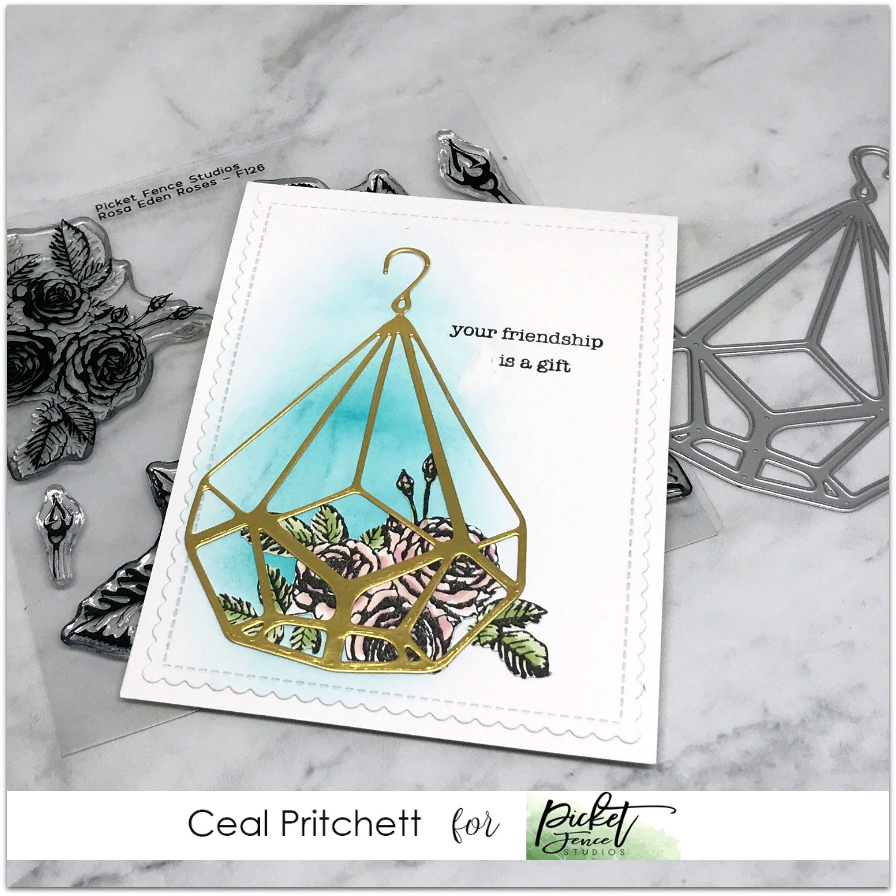 Pentagram Base Terrarium - Dies