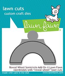 Reveal Wheel Semicircle Add-On - lawn cuts
