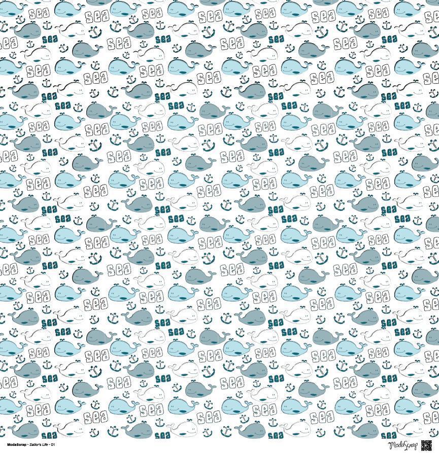 Sailors Life - Elizabeth Craft Designs - 6"x6"