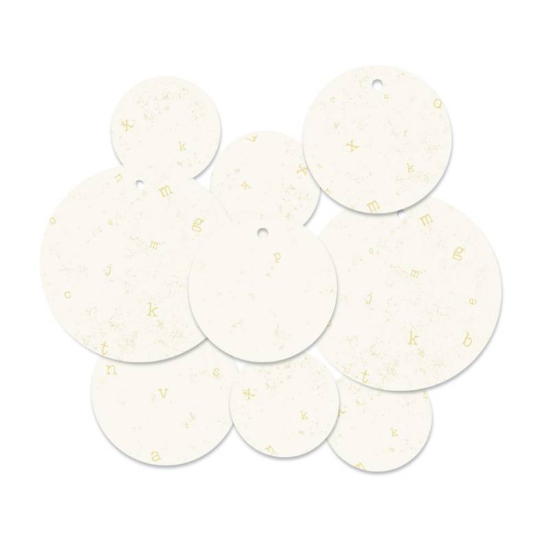 Decorative Tags 01 - The Garden of Books