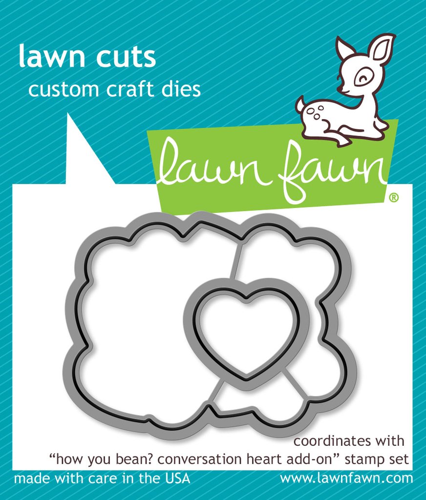 How you Bean? Conversation Heart Add-On - Lawn Cuts How you Bean? Conversation Heart Add-On - Lawn Cuts