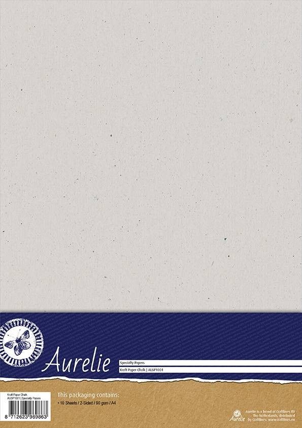Kraft Cardstock Chalk - Aurelie Kraft Cardstock Chalk - Aurelie