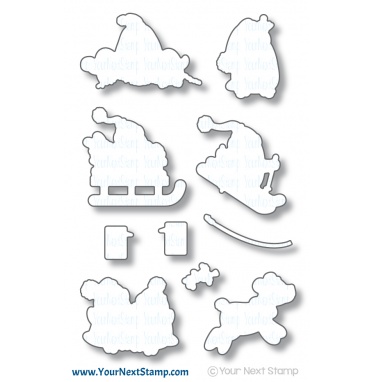 Waddles Winter Happiness - Die Set