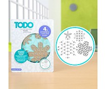 TODO Letterpress and Hot Foil Plate Modern Flower Stack