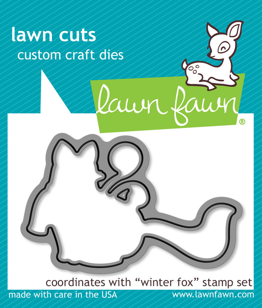 Winter Fox - lawn cuts
