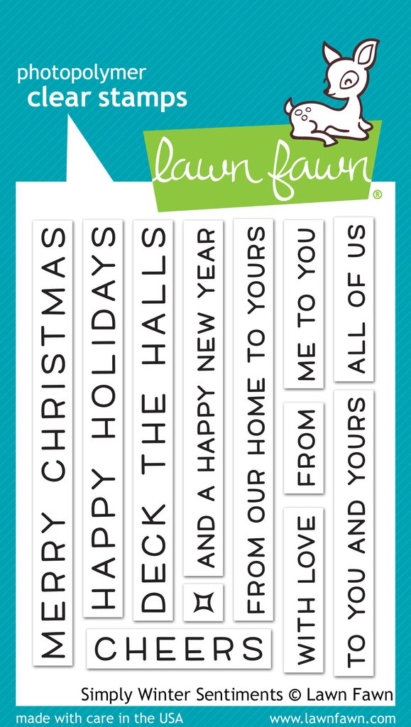 Simply Winter Sentiments