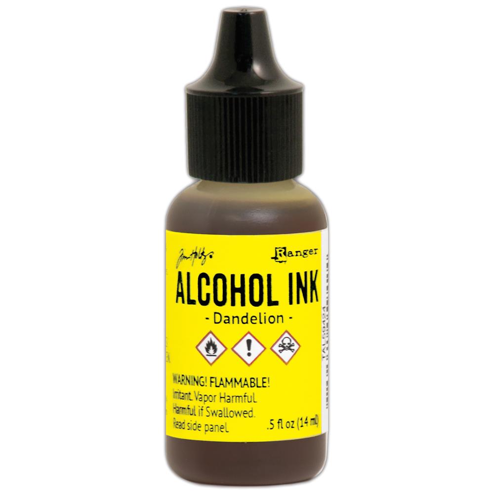 Dandelion - Alcohol Ink
