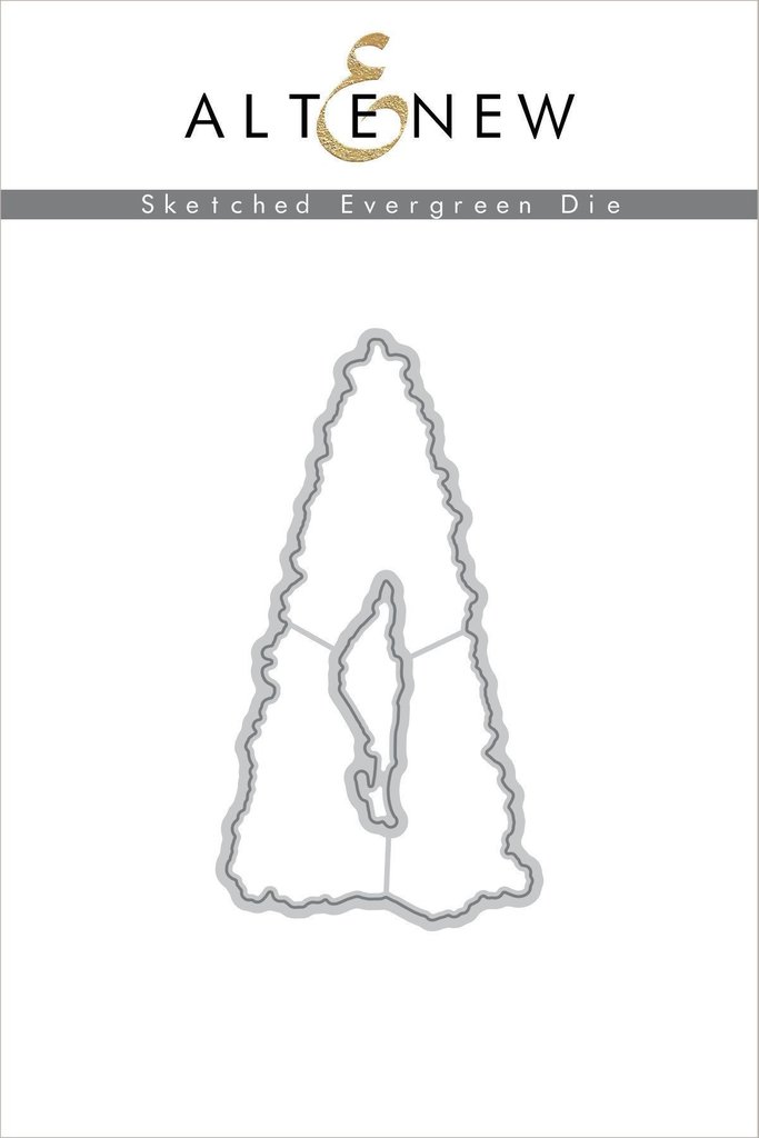 Sketched Evergreen - Die Set