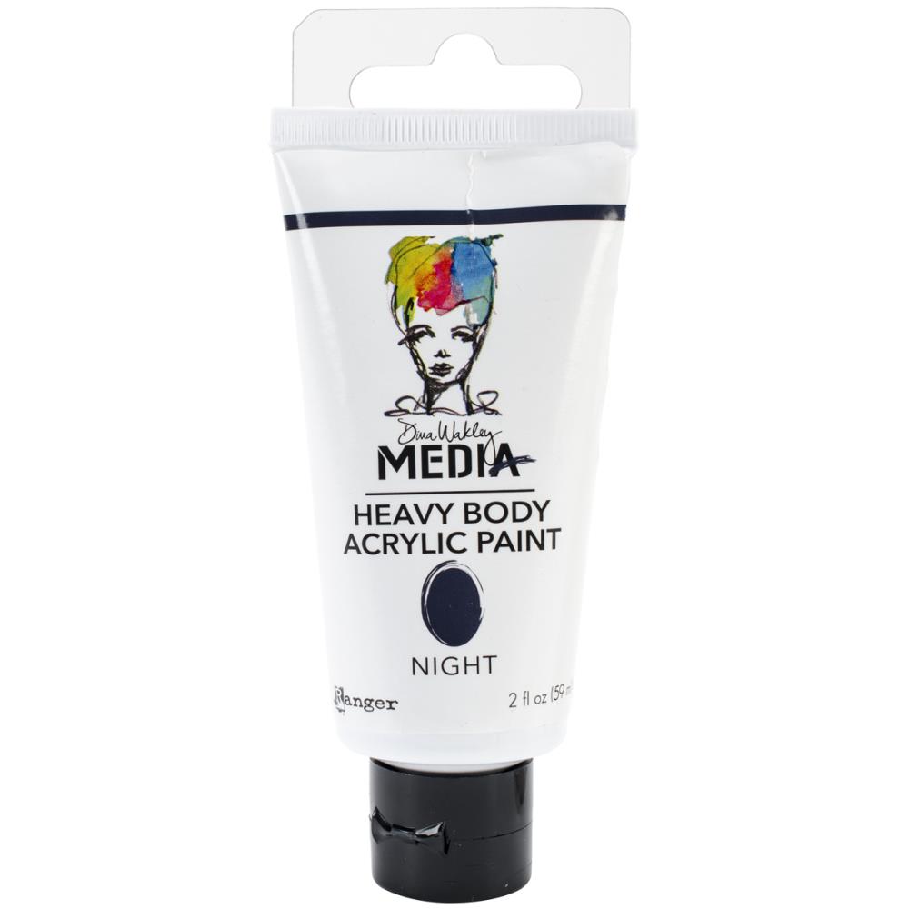 Night - Dina Wakley Media Heavy Body Acrylic Paint 2oz