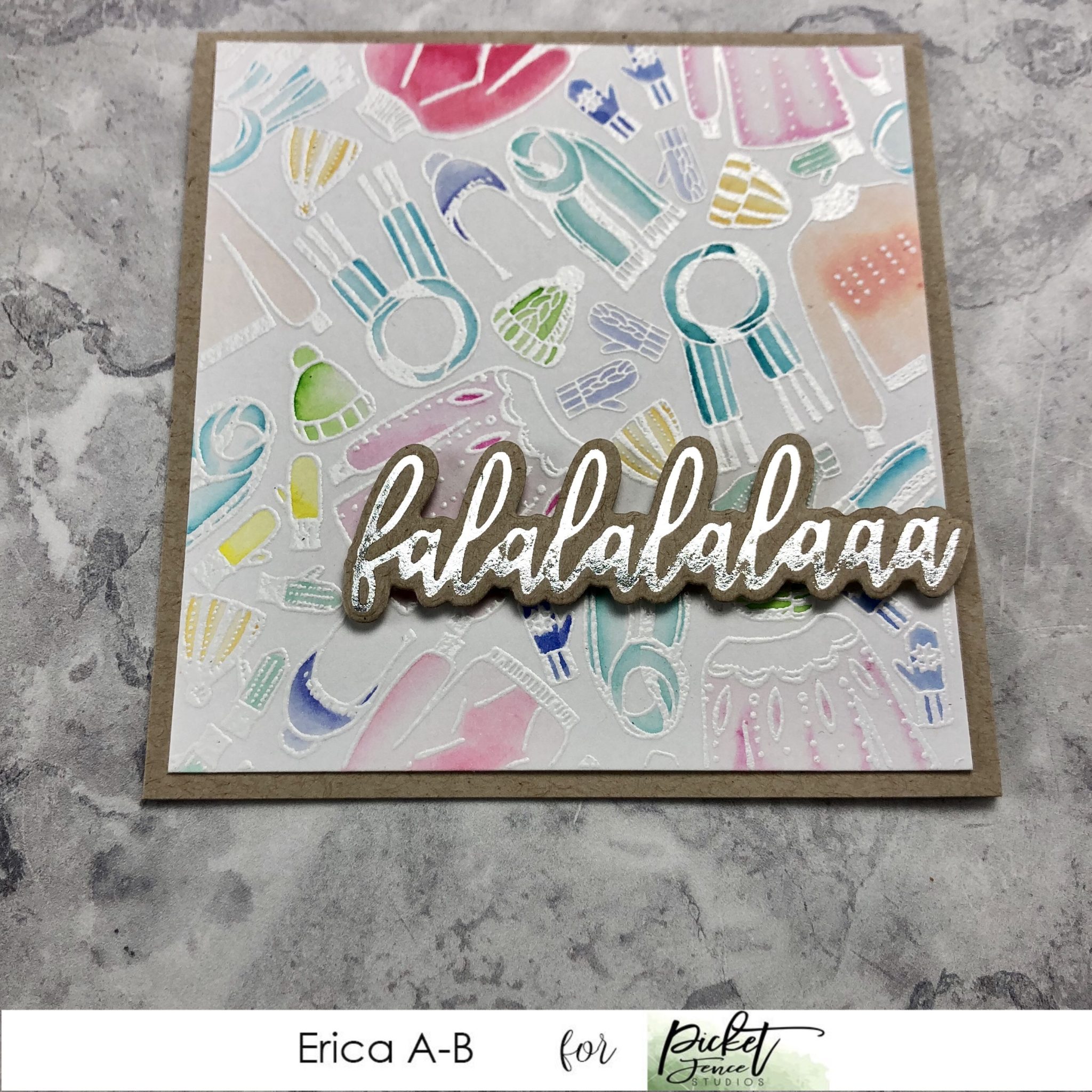 Winter Clothes Collage