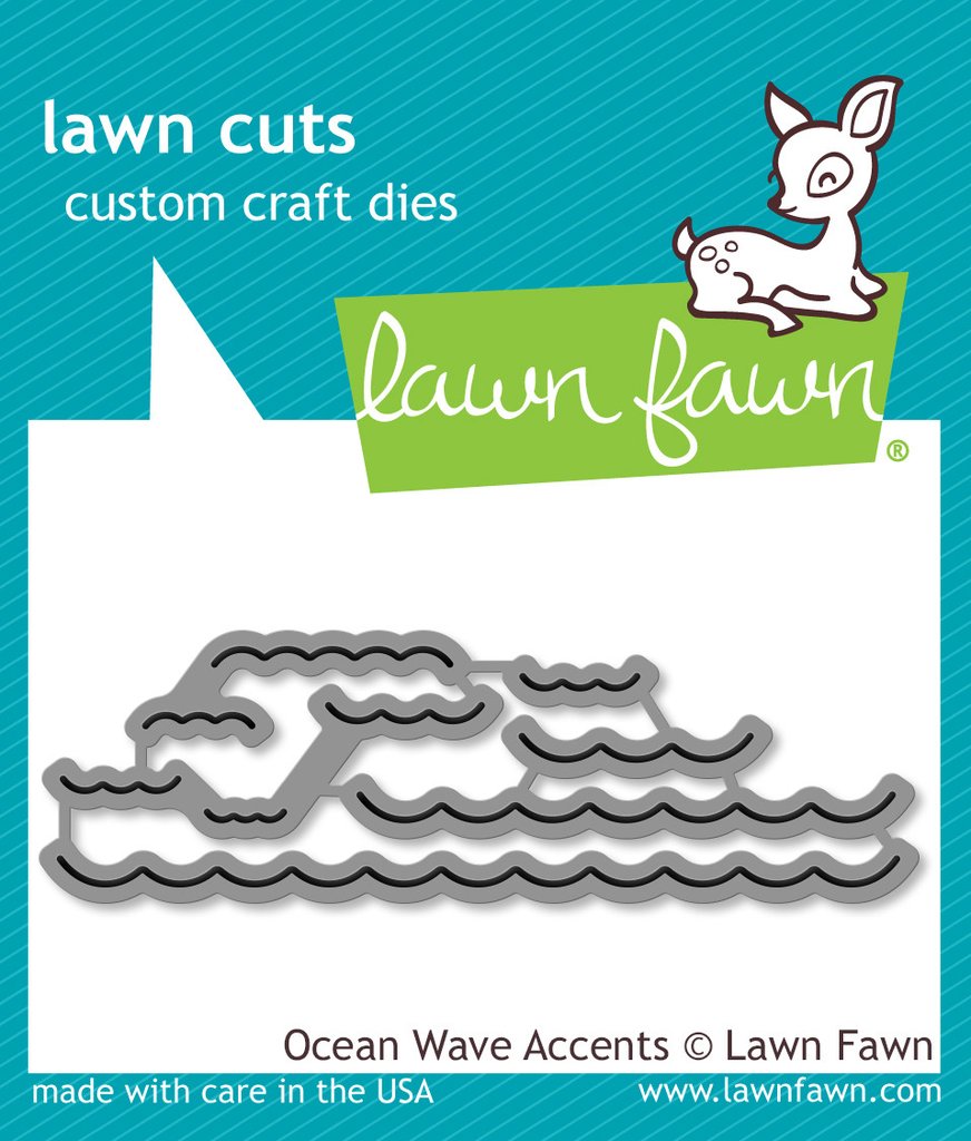 Ocean Wave Accents - lawn cuts
