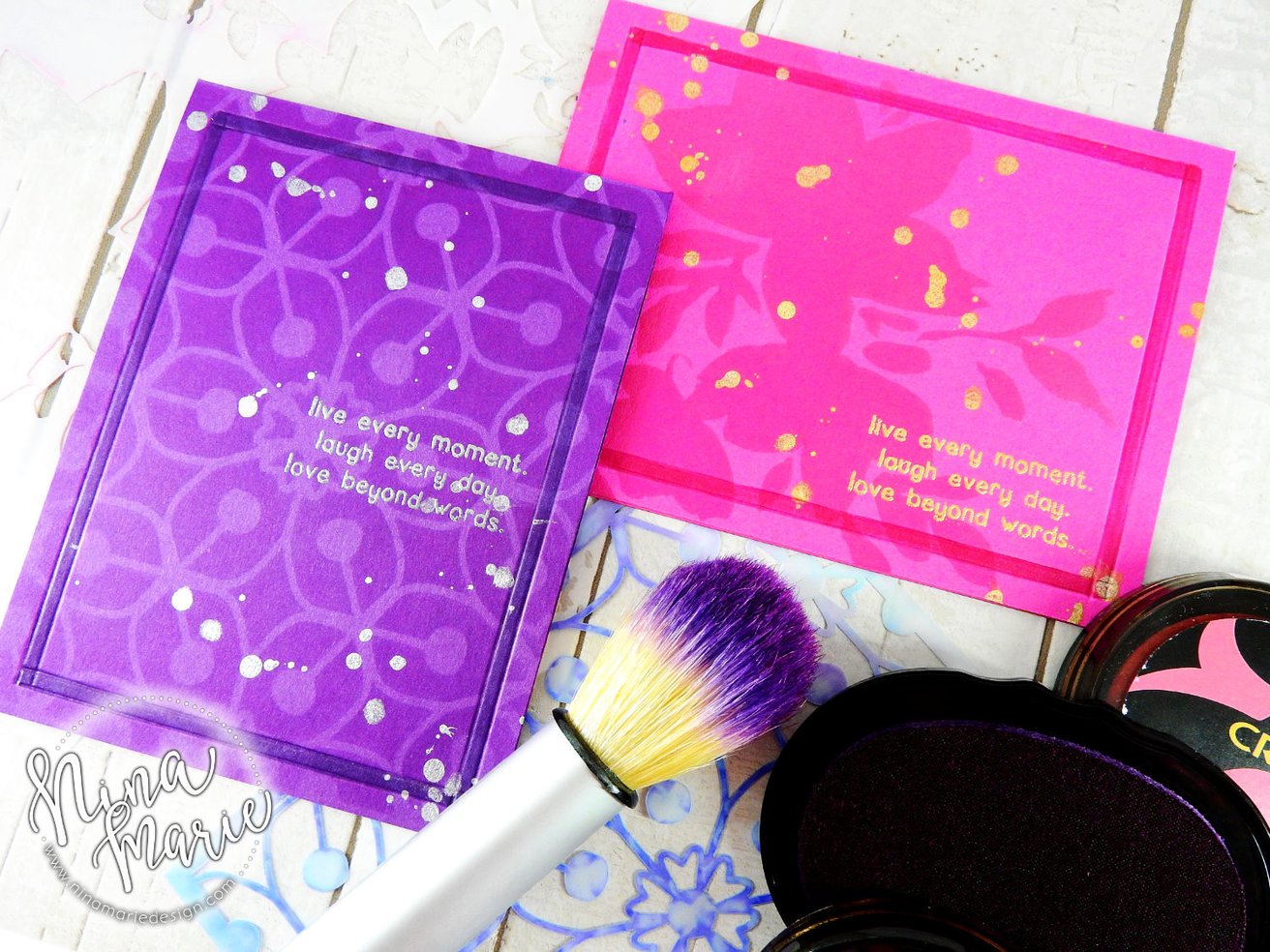 Layered Medallion B - Stencil Layered Medallion B - Stencil