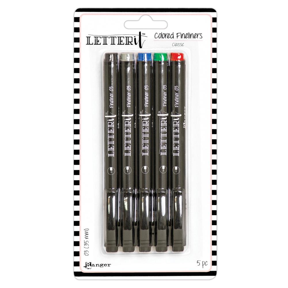 Classic - Ranger Letter It Colored Fineline Pens