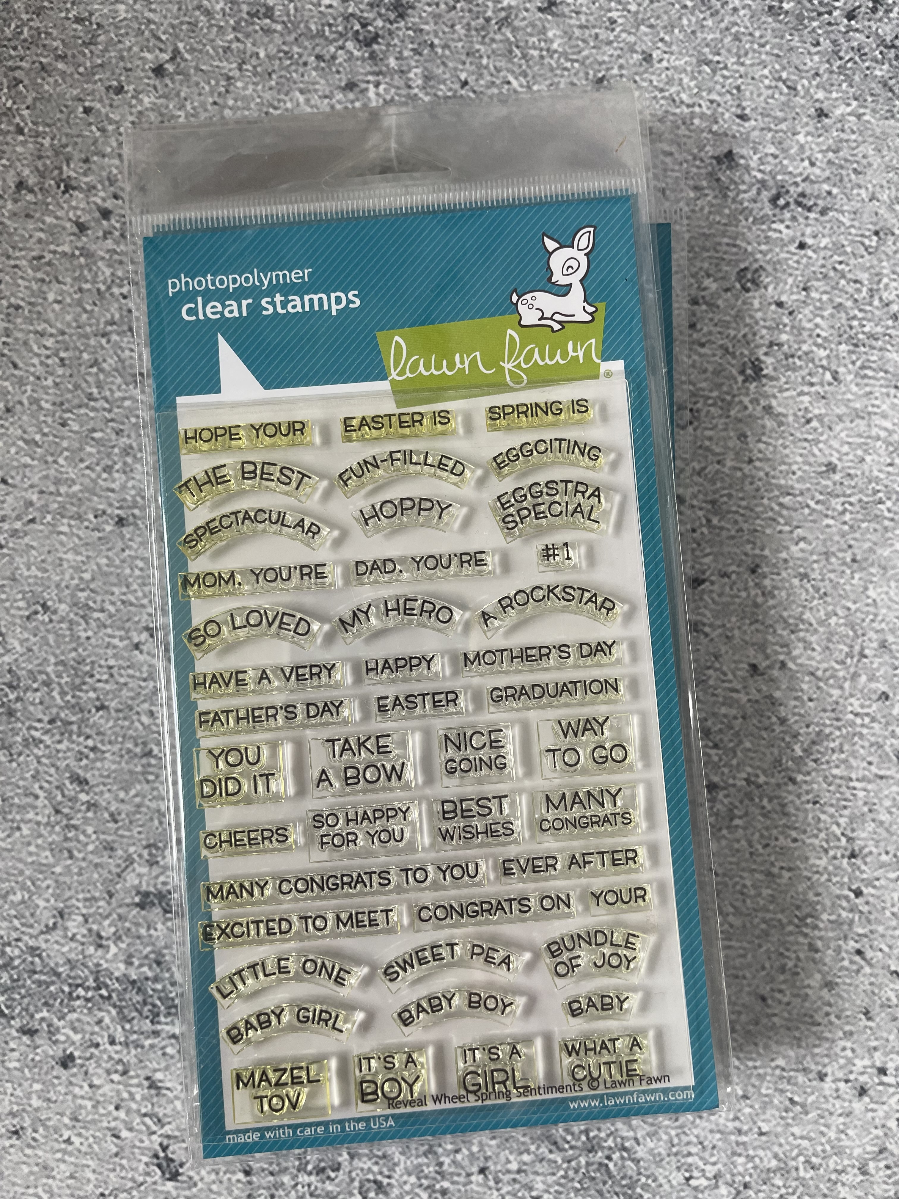 Reveal Wheel Spring Sentiments Reveal Wheel Spring Sentiments