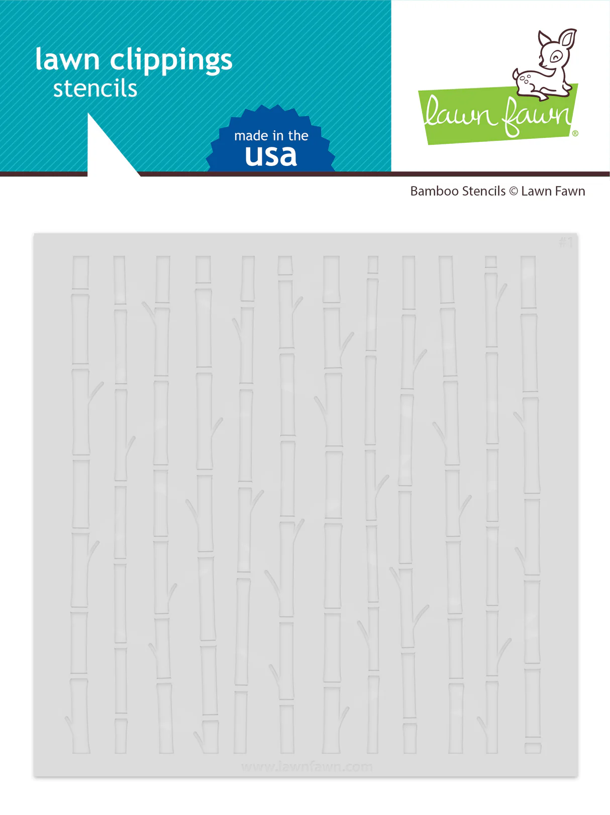 Bamboo - Background Stencils Bamboo - Background Stencils