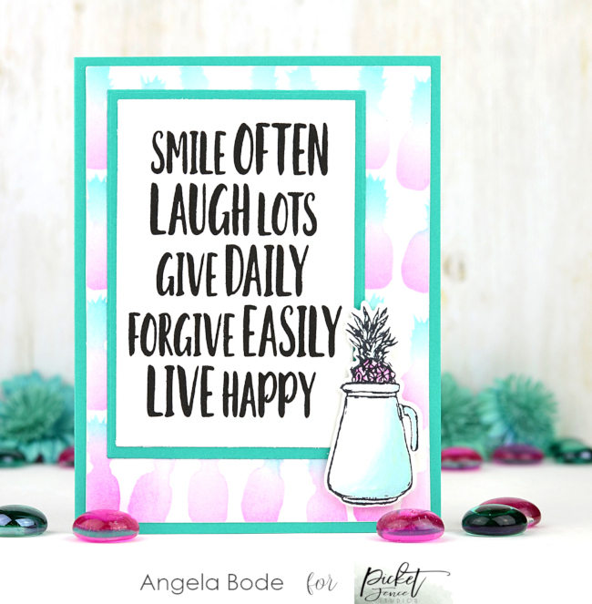 Pineapple Collage - Stencil Pineapple Collage - Stencil