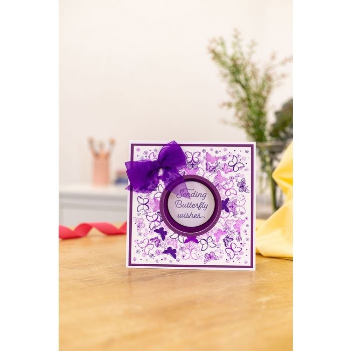 Butterfly Wishes - Rotating Clearstamp - Crafter's Companion