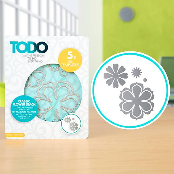 Classic Flower Stack - TODO Hot Foil Press Classic Flower Stack - TODO Hot Foil Press