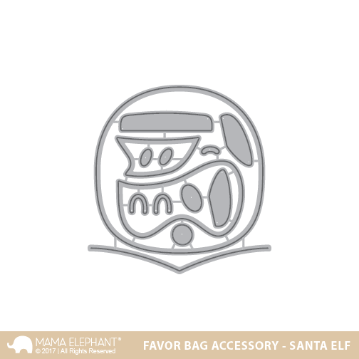 Favor Bag Accessory - Santa Elf - Creative Cuts Favor Bag Accessory - Santa Elf - Creative Cuts