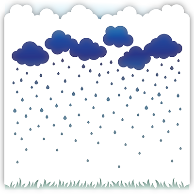Rainy Day - Stencil