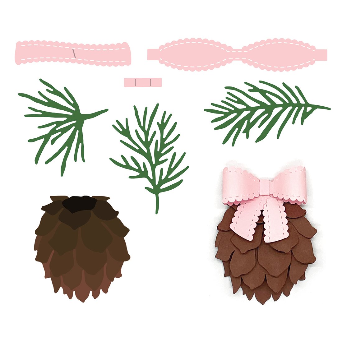 Lovely Layers: Pinecone - Honey Cuts