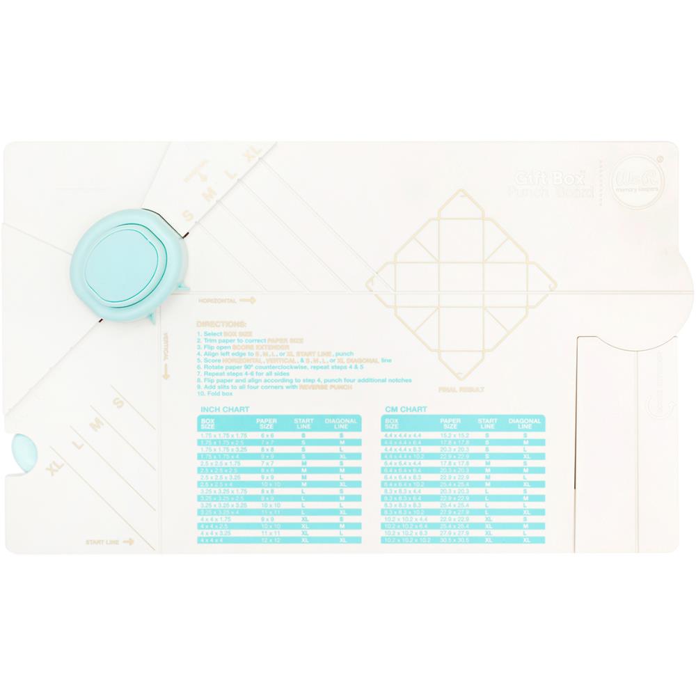 Gift Box Punch Board - We R Memory Keepers