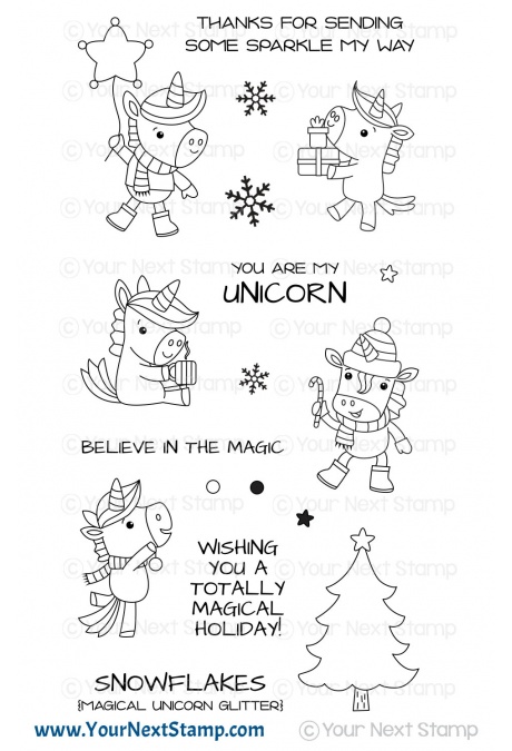 Winter Unicorns Rock