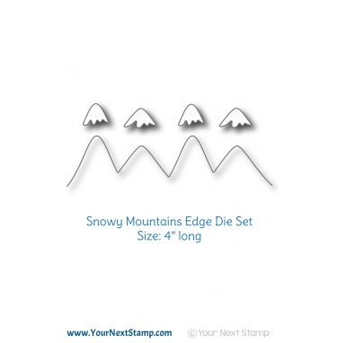 Snowy Mountains Edge - Die Set