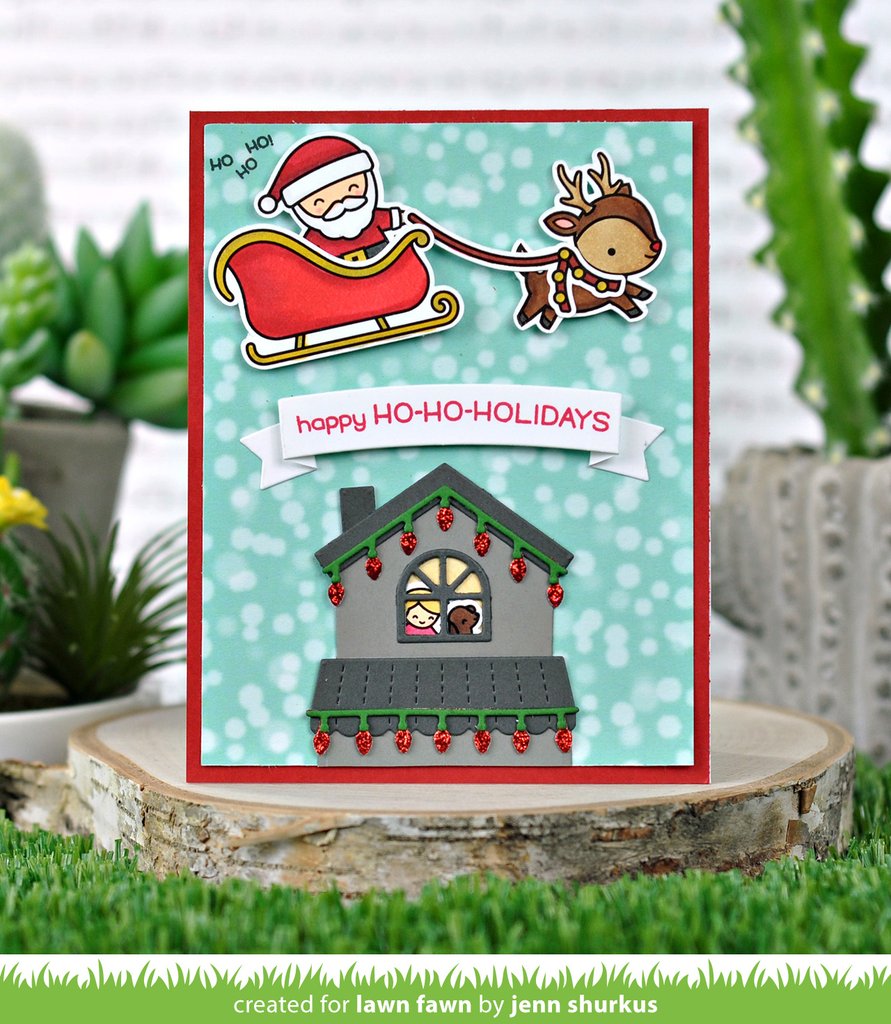 Build-a-House Christmas Add-On - Lawn Cuts Build-a-House Christmas Add-On - Lawn Cuts