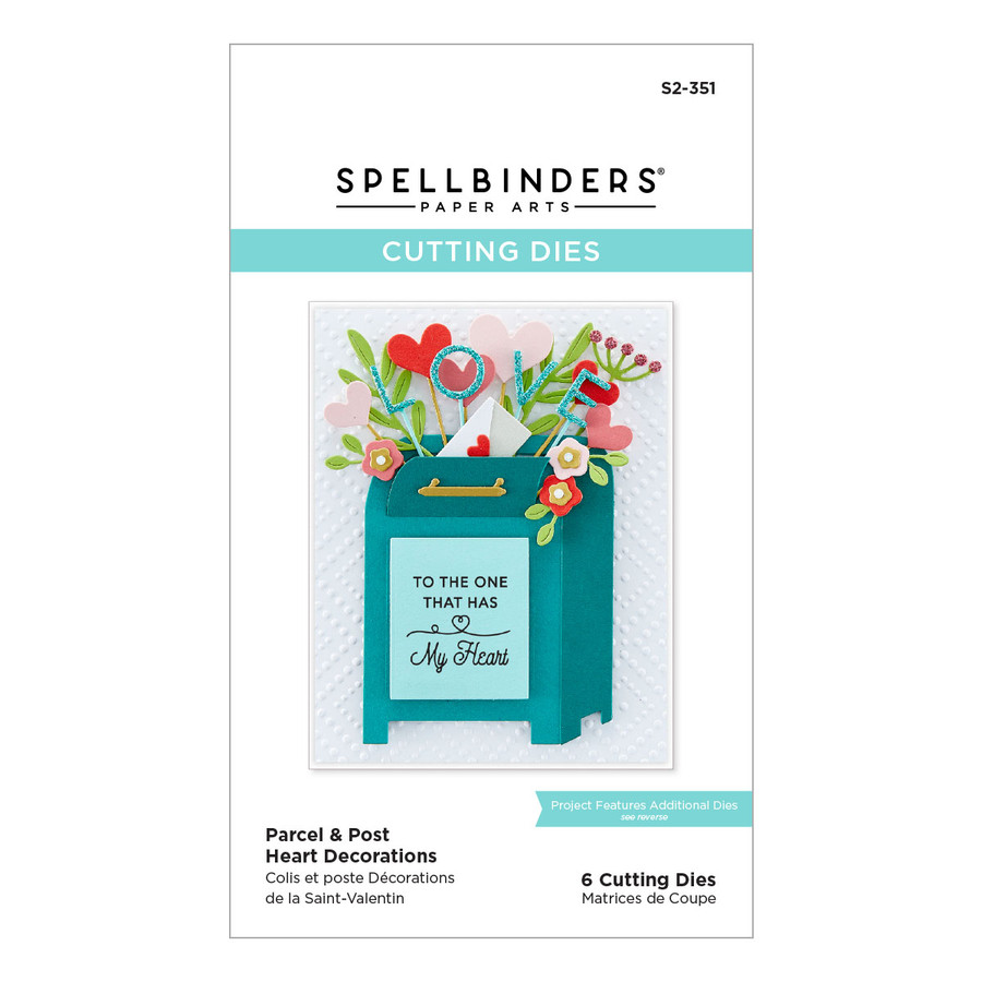 Parcel & Post Heart Decorations - Dies Parcel & Post Heart Decorations - Dies