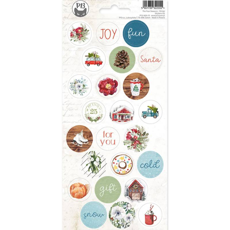 Sticker Sheet 02 - The Four Seasons - Winter