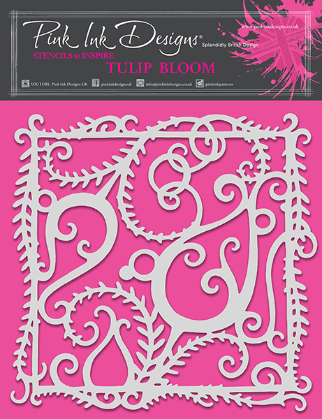 Tulip Bloom - Stencil