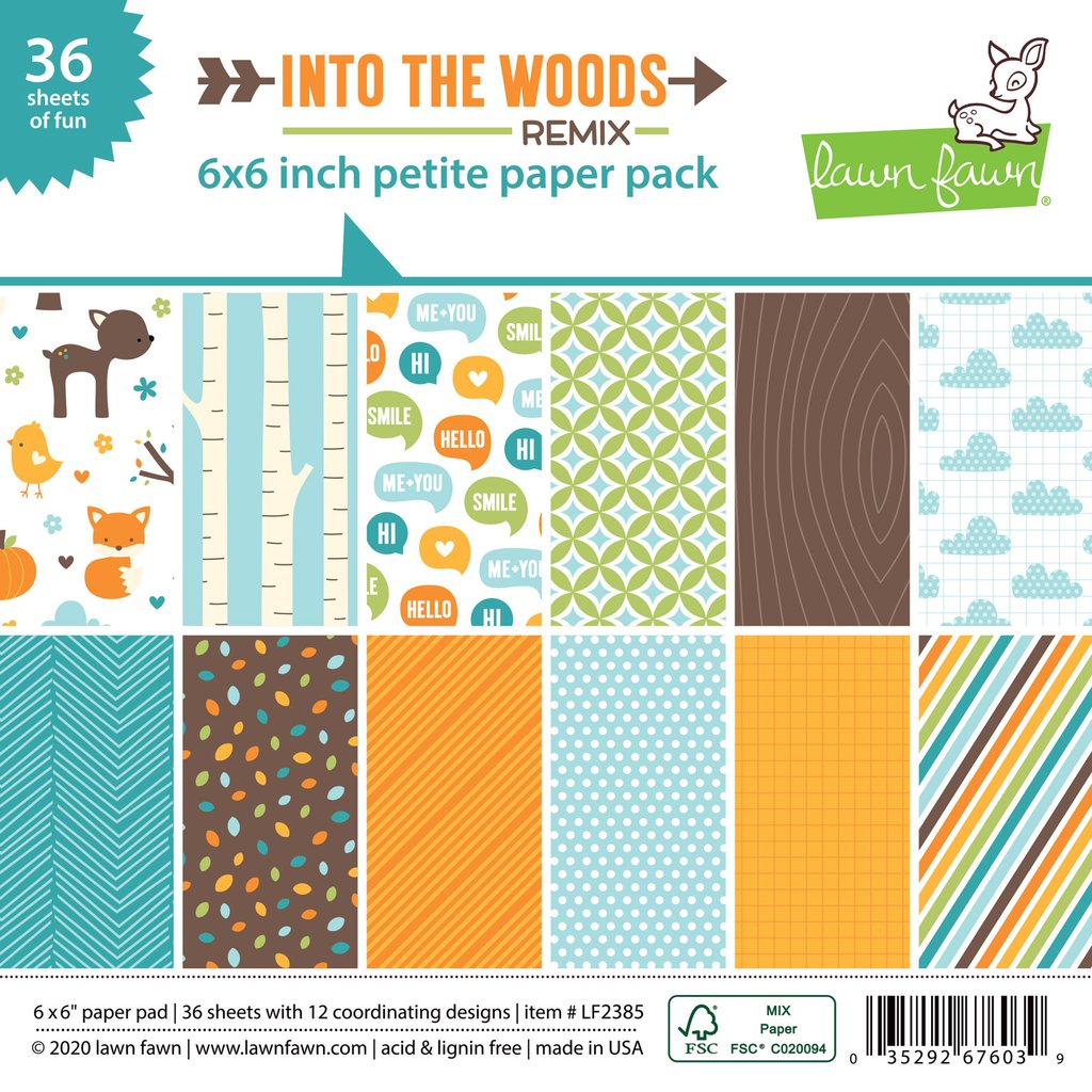 Into the Woods Remix - Petite Paper Pack 6x6
