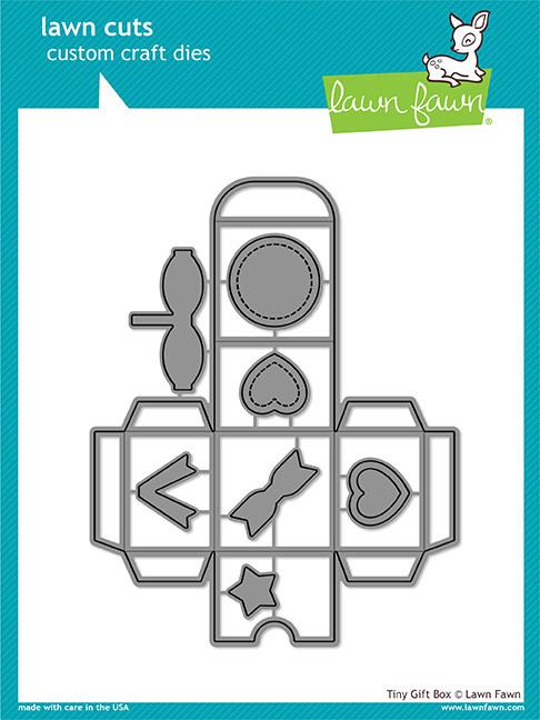 Tiny Gift Box- lawn cuts Tiny Gift Box- lawn cuts