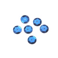 Pailletten Royalblau 5mm