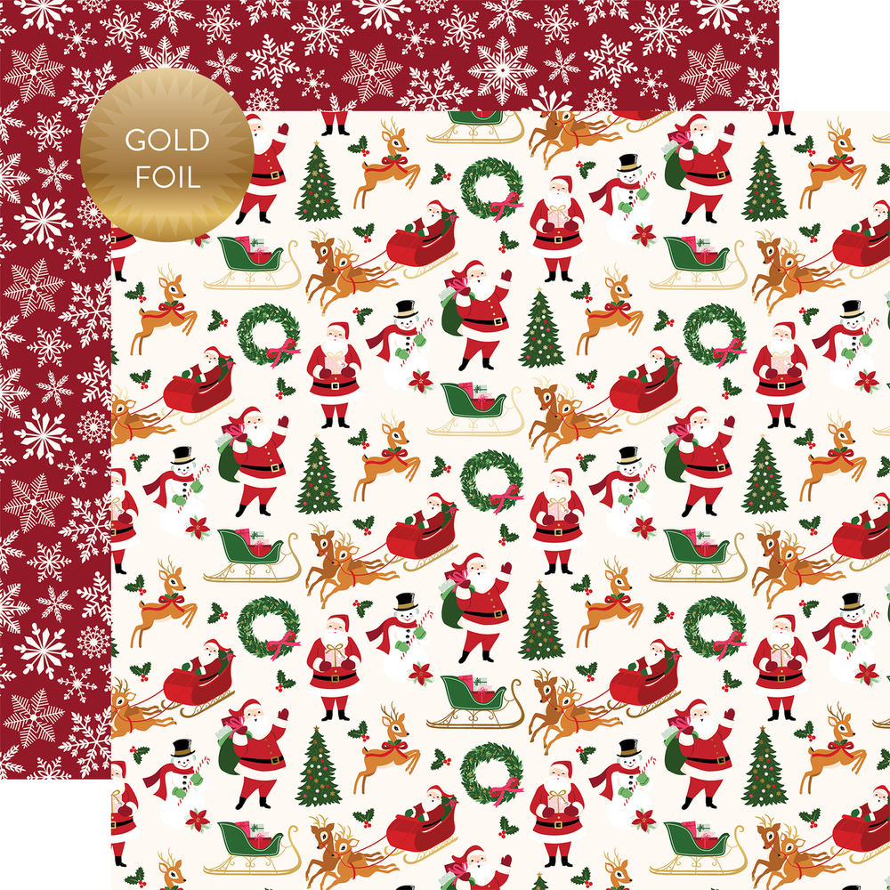 Merry Christmas - Gold Foiled - Echo Park