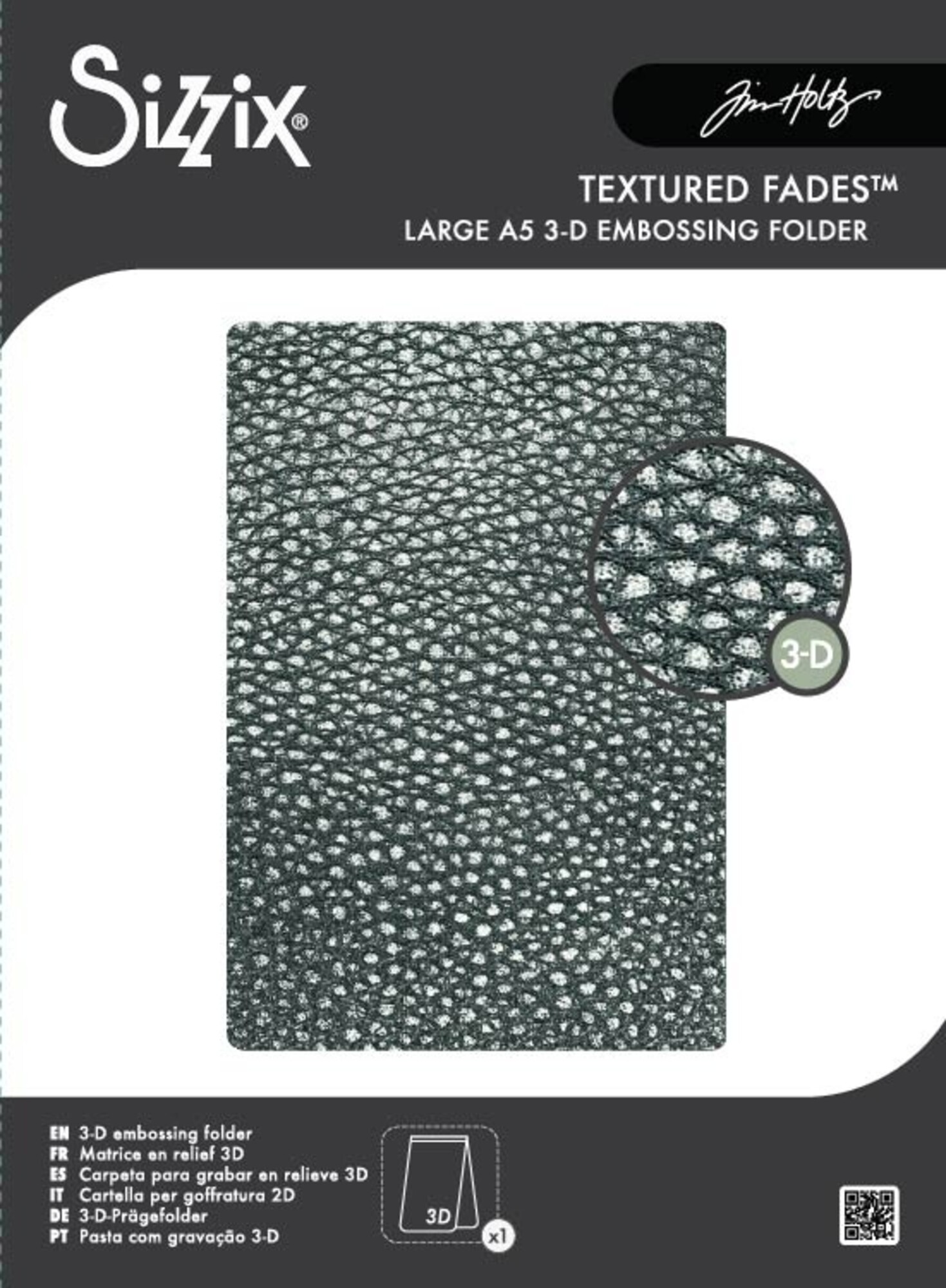 Cracked Leather - 3D Texture Fades by Tim Holtz