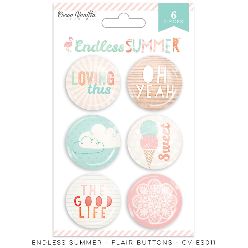 Flair Buttons - Endless Summer